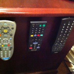 Velcro on Remote