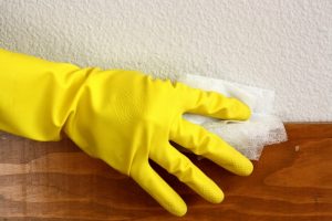 dusting using dryer sheets