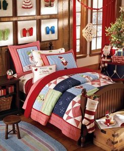 Christmas design bedroom